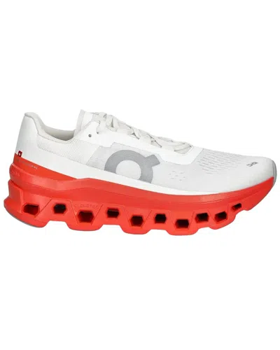 On Cloudmster Running Shoe In White