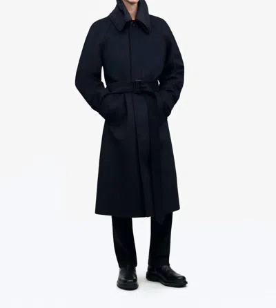 Tiger Of Sweden Lonnie Coat In Light Ink In Multi