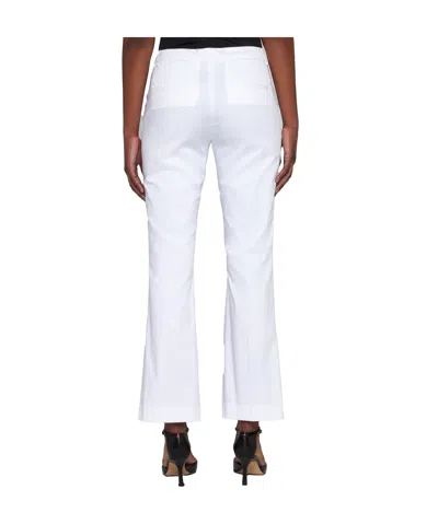 Pt Torino Belt Loops Slacks In White