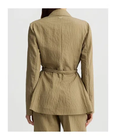 Liu •jo Liu Jo Blazer In Brown
