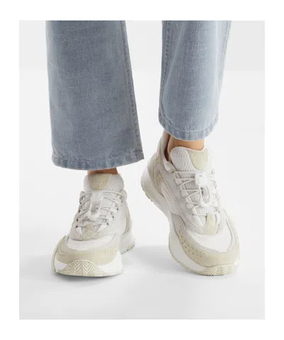 Fendi Women's Luxurious Calf Leather Sneakers In Animal Print