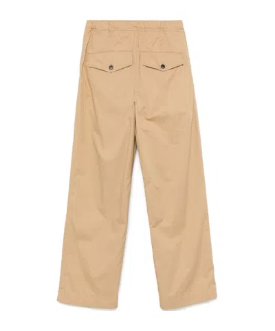 Dries Van Noten Wide Leg Trousers Pannoch In Nude