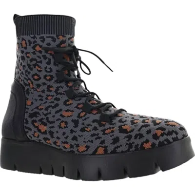 Bernie Mev Women's Fx Venus Boots In Dark Gray/wild Dots In Multi