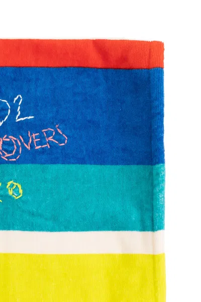 Dsquared2 Logo Beach Towel In Multi