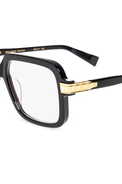 Balmain Full Frame Plain Mirror In Black