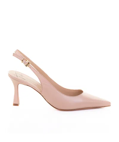 Roberto Festa Pointed High Heel Sandals In Nude