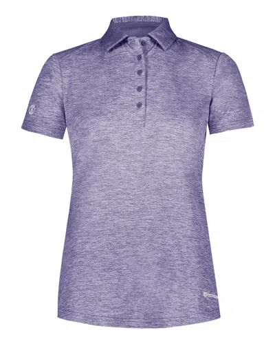 Holloway Women's Electrify Coolcore Polo In Purple