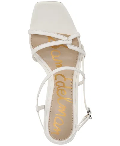 Sam Edelman Women's Emmie Strappy Dress Heels In White