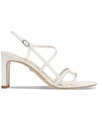 Sam Edelman Women's Emmie Strappy Dress Heels In White