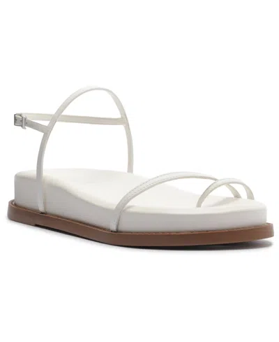 Schutz Women's Azzy Sporty Sandals In White