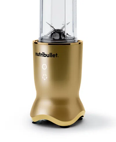Nutribullet Ultra Plus+ Compact Kitchen Systemâ With Food Processor And Coffee Grinder Attachments In Brass