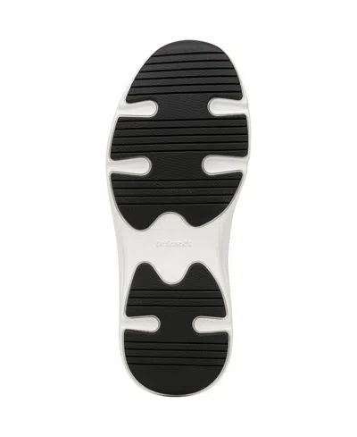 Dr. Scholl's Women's Feel Support Washable Lace Up Sneakers In Light Grey Fabric