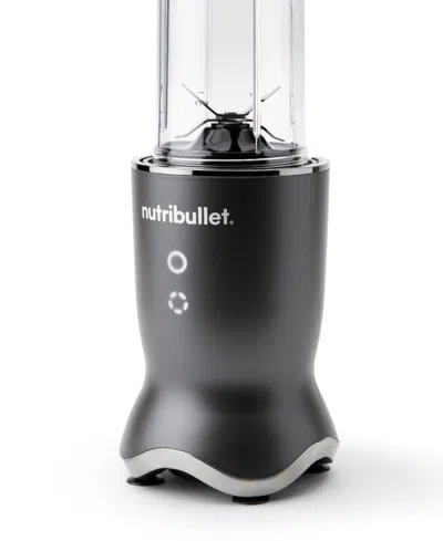 Nutribullet Ultra Plus+ Compact Kitchen Systemâ With Food Processor And Coffee Grinder Attachments In Gunmetal Gray