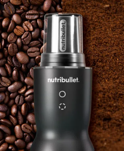 Nutribullet Ultra Plus+ Compact Kitchen Systemâ With Food Processor And Coffee Grinder Attachments In Gunmetal Gray