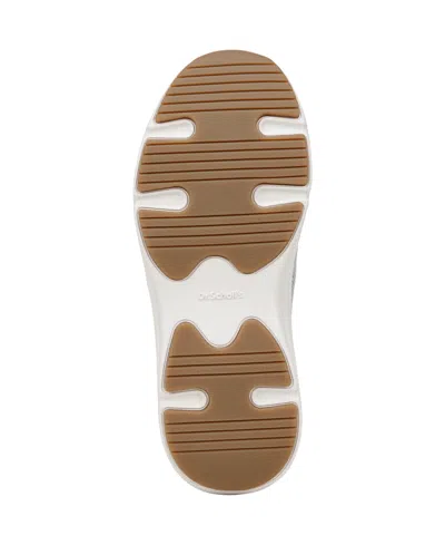 Dr. Scholl's Women's Feel Support Washable Lace Up Sneakers In Light Blue Fabric