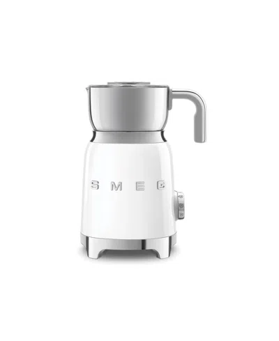 Smeg White Stainless-steel Milk Frother In Multi