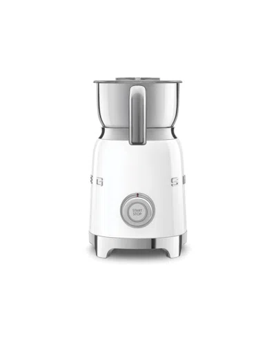 Smeg White Stainless-steel Milk Frother In Multi