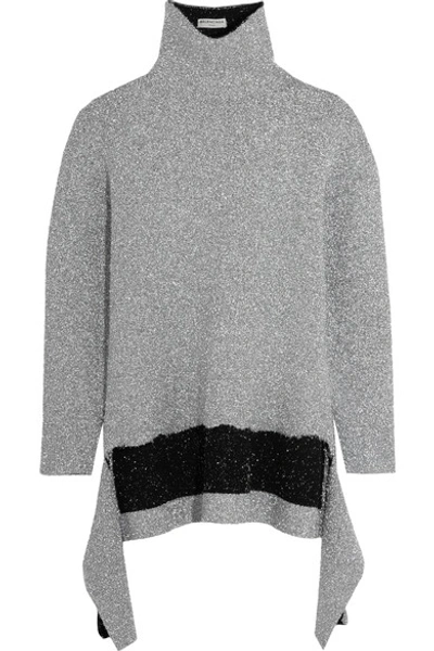 Balenciaga hotsell sweater silver