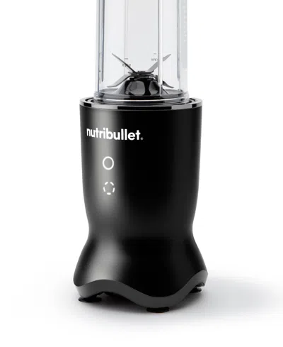 Nutribullet Ultra Plus+ Compact Kitchen Systemâ With Food Processor And Coffee Grinder Attachments In Satin Black
