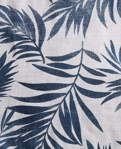 Nautica Marina Leaf Reversible 2-pc. Comforter Set, Twin In Navy,white