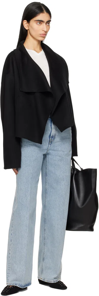 Totême Toteme Women Wide Leg Jeans In Cool Blue 184