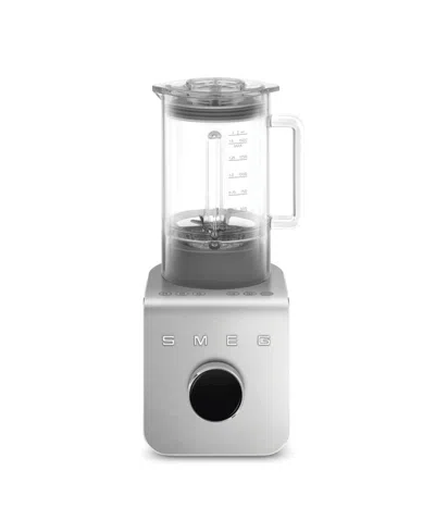 Smeg Contemporary Aesthetic Professional Style Blender In Silver