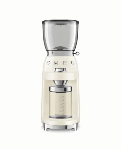 Smeg Cgf11 Coffee Grinder In Cream