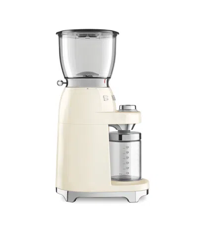 Smeg Cgf11 Coffee Grinder In Cream