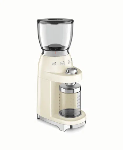 Smeg Cgf11 Coffee Grinder In Cream