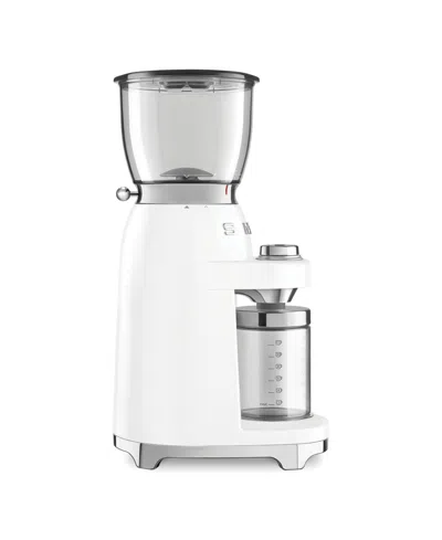 Smeg Cgf11 Coffee Grinder In White