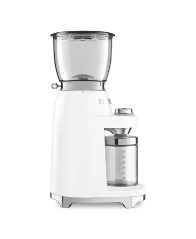 Smeg Cgf11 Coffee Grinder In White