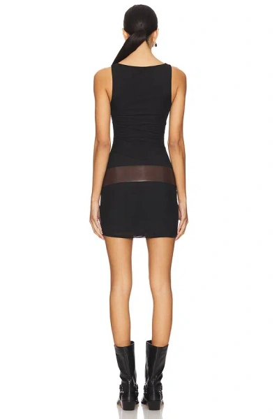 Superdown Tati Mini Dress In Black