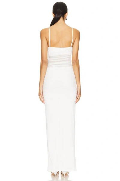 Superdown Celeste Maxi Dress In White