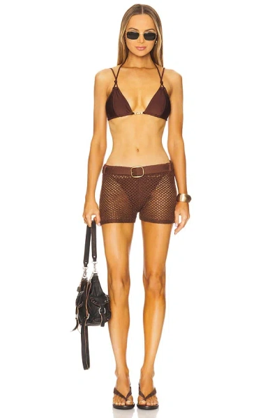 Superdown Tullia Short In Brown
