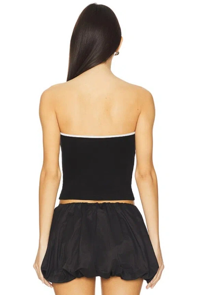Superdown Whitney Strapless Top In Black