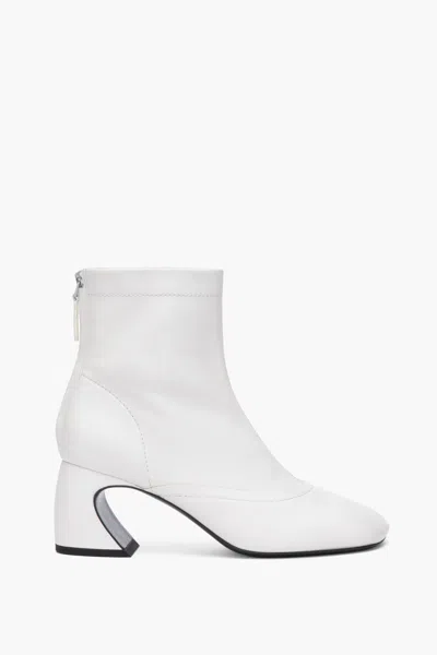 3.1 Phillip Lim Id Leather Ankle Boots In Animal Print