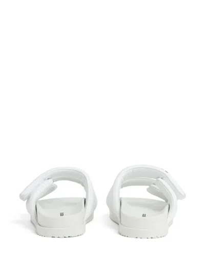 Dsquared2 Logo Printed Slides In White