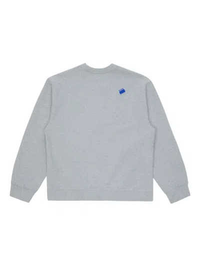 Ader Error Logo-print Sweatshirt In Grey