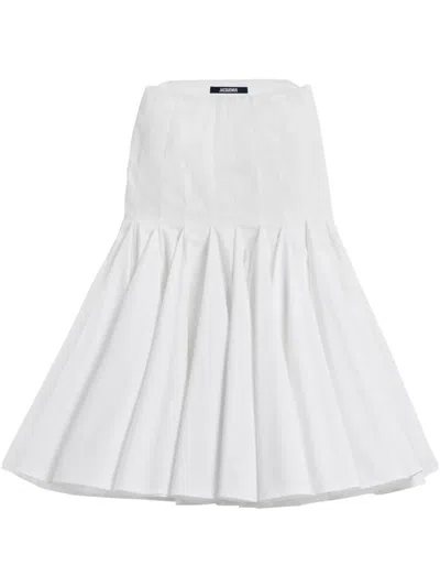 Jacquemus The Castagna Dress In White