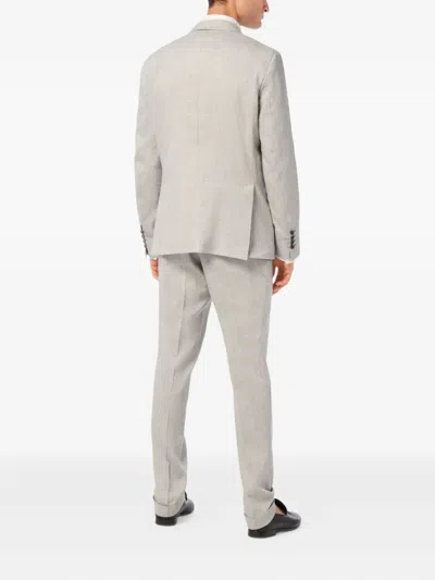 Billionaire Single-breasted Blazer In Grey