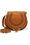 CHLOÉ The Marcie mini textured-leather shoulder bag