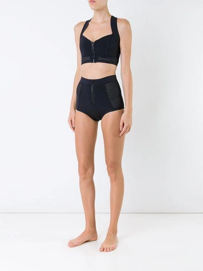 Shop Duskii 'la Kasbah' Bustier Bikini Top In Black