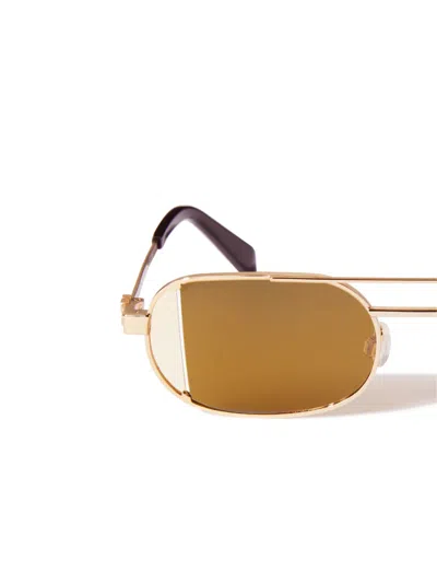 Off-white Lynn Sunglasses In Brown