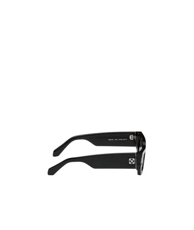 Off-white Rectangular Sunglasses In Black