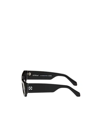 Off-white Rectangular Sunglasses In Black