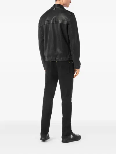 Billionaire Leather Jacket In Black