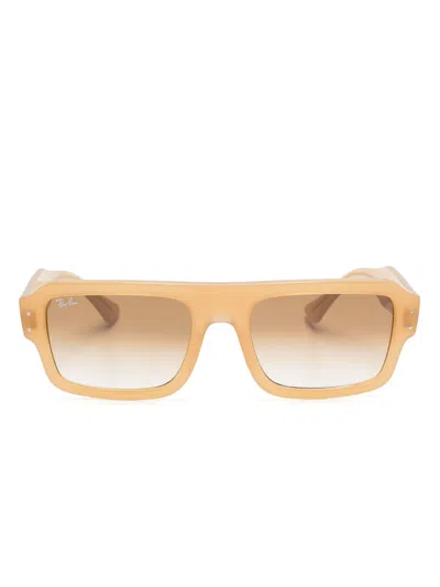 Ray Ban Lukas Bio-based Sunglasses In Neutrals