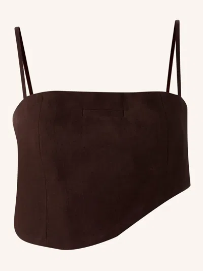 Misci X-tudo Top In Brown