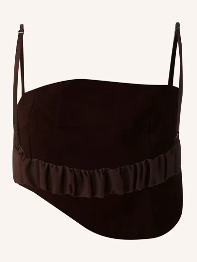 Misci X-tudo Top In Brown