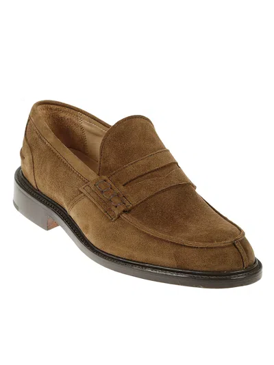 Tricker's Suede Loafers In Cubana Suede